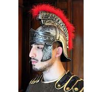 Funny Fashion elmonew Elmo Romano in Plastica Color Ferro Soldato Guardia Centurione Adulto