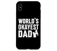 Funny Father World's Okayest Dad Custodia per iPhone XS Max