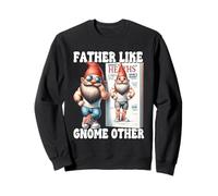 Funny Fathers Day Gnome For Bodybuilder Fitness Dad Saying Felpa