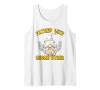 Funny Fathers Day GNOME Graphic for Men Grandpa Angel Dad Canotta