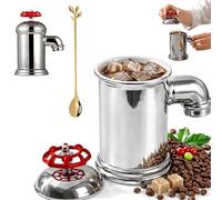 Funny Faucet Shaped Coffee Mug, 11 Oz Novelty Ceramic Cup with Rotating Lid and Ergonomic HandleBoth Hot&Cold Beverage Tea Cup for Home Office (1Pcs)