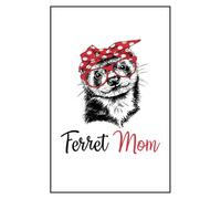 Funny Ferret Mom Gift Journal & Notebook: A blank lined diary for fur noodle carpet shark lovers, cute aesthetic stationary present, teen girls, ... to school supplies, note taking, journaling