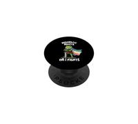 Funny Fight Until Disability Rights Medieval Frog Meme PopSockets PopGrip Adesivo