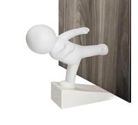 Funny Figure Wedge - 12,2 x 12 cm ABS - Fermaporta | Simpatico supporto decorativo antiscivolo per protezione del pavimento | Fermaporta resistente per casa, ufficio, hotel