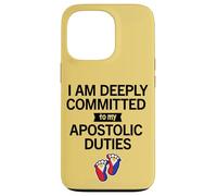 Funny Filipino Grandparent Apostolic Duties Dad Joke Custodia per iPhone 13 Pro