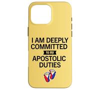 Funny Filipino Grandparent Apostolic Duties Dad Joke Custodia per iPhone 16 Pro Max
