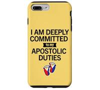Funny Filipino Grandparent Apostolic Duties Dad Joke Custodia per iPhone 7 Plus/8 Plus
