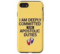 Funny Filipino Grandparent Apostolic Duties Dad Joke Custodia per iPhone SE (2020) / 7/8