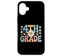 Funny First Day Of School 4th Fourth Grade Custodia per iPhone 16 Plus