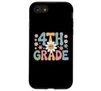 Funny First Day Of School 4th Fourth Grade Custodia per iPhone SE (2020) / 7/8