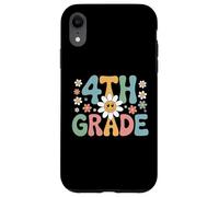 Funny First Day Of School 4th Fourth Grade Custodia per iPhone XR