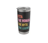 Funny First Name Design for Women - Etta Bicchiere termico in acciaio inox doppia parete