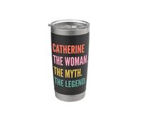 Funny First Name Design Woman Myth Legend - Catherine Bicchiere termico in acciaio inox doppia parete
