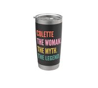 Funny First Name Design Woman Myth Legend - Colette Bicchiere termico in acciaio inox doppia parete