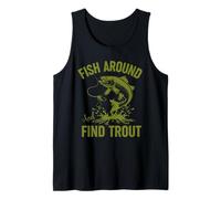 Funny Fishing Fish Around And Find Trout Canotta
