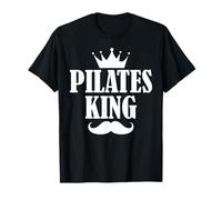 Funny Fitness Lover Pilates King Maglietta