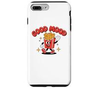 Funny Food, Good Mood, Fast Food finger chips, French fries Custodia per iPhone 7 Plus/8 Plus