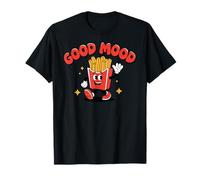 Funny Food, Good Mood, Fast Food Finger Chips, French Fries Maglietta