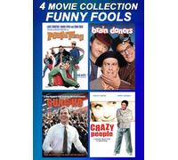 Funny Fools 4-Movie Collection (DVD) Dudley Moore John Turturro Michael Keaton