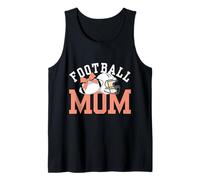 Funny Football Mom Tee for Sports Lovers and Game Day Canotta