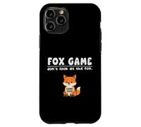 Funny Fox Game Animal Dont Look Game Over Ragazzi Ragazze Bambini Custodia per iPhone 11 Pro