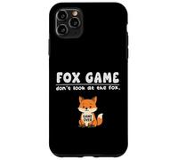 Funny Fox Game Animal Dont Look Game Over Ragazzi Ragazze Bambini Custodia per iPhone 11 Pro Max