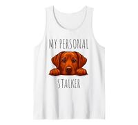 Funny Fox Red Labrador Dog Owner Canotta