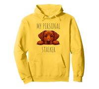 Funny Fox Red Labrador Dog Owner Felpa con Cappuccio