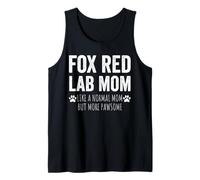 Funny Fox Red Labrador Mom Dog Owner Canotta