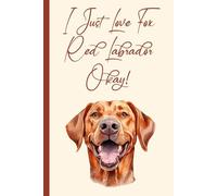 Funny Fox Red Labrador Organizer: 15 Different Log Forms Book to Record Dog Health, Veterinary Visits, Grooming, Memories & More | Fox Red Lab Gifts For Women and Men