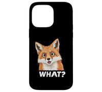 Funny Fox What Zoo Ragazzi Ragazze Bambini Custodia per iPhone 14 Pro Max