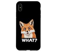 Funny Fox What Zoo Ragazzi Ragazze Bambini Custodia per iPhone XS Max
