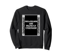 Funny Frank-ly Unhinged Pun Stamp Collecting Collector Felpa