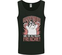 Funny French Bulldog Dog Frenchie Uomo Vest Tank Top