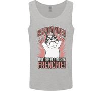 Funny French Bulldog Dog Frenchie Uomo Vest Tank Top