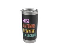 Funny French First Name Design - Elise Bicchiere termico in acciaio inox doppia parete