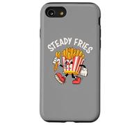 Funny French Fries, Fryday Everyday Foodie, Steady Fries Custodia per iPhone SE (2020) / 7/8