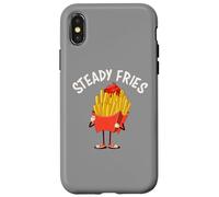 Funny French Fries, Fryday Everyday Foodie, Steady Fries Custodia per iPhone X/XS