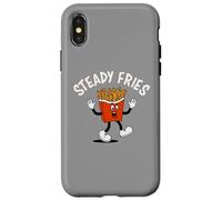Funny French Fries, Fryday Everyday Foodie, Steady Fries Custodia per iPhone X/XS