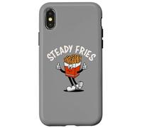 Funny French Fries, Fryday Everyday Foodie, Steady Fries Custodia per iPhone X/XS