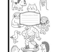 Funny Friends: Ruled Composition Notebook