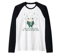 Funny Frog ADHD Sono Il dirigente di Questa disfunzione Sassy Maglia con Maniche Raglan