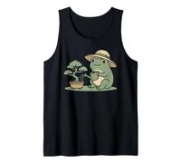 Funny Frog Bonsai Gardening Japanese Style Plant Lover Canotta