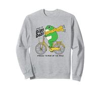 Funny Frog Born to Dilly Dally costretto a raccogliere il ritmo Felpa