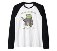 Funny Frog Knight TWAS The Carbs M'Lord Maglia con Maniche Raglan