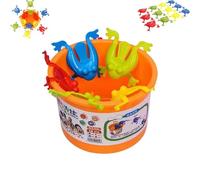 funny frog learning toy,Jumping Frog Game with Funny Action, Educational Finger Press Toys for Kids, Interactive Play Feature, Learning Tool, Party Accessory for Boys Girls(A)