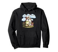 Funny Frog Playing Guitar Music Lover Toad-ally Rock Felpa con Cappuccio