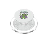 Funny Frog Poof Ora sei stanco e molto felice PopSockets PopGrip per MagSafe