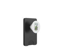 Funny Frog Poof Ora sei stanco e molto felice PopSockets PopWallet per MagSafe