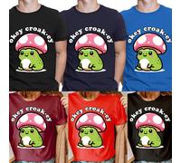 Funny Frog T-Shirt Divertente Animale Slogan Audace Playful Inspirational...